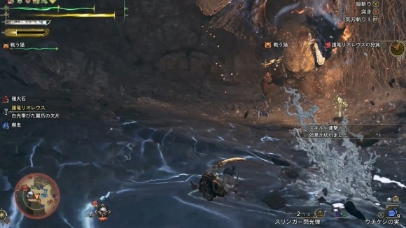 単発ブレスやバックジャンプブレスは左右に回避