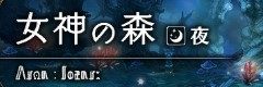 女神の森(夜)