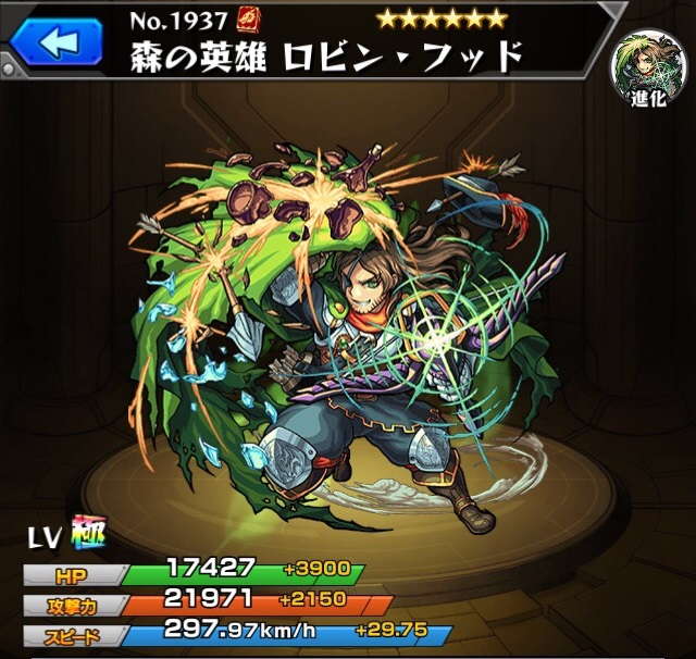 ロビンフッド(進化)