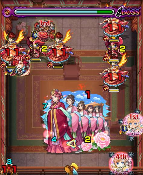 ボス第1ステージ