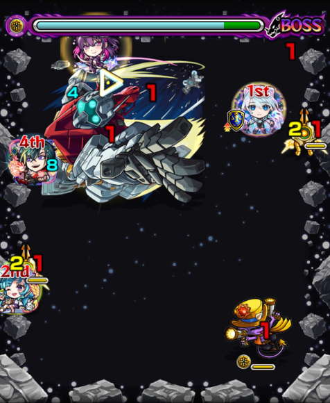 ボス第1ステージ