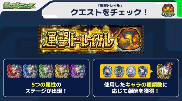 運撃トレイル　クエスト