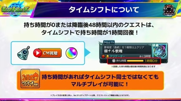 2025Ver.31.0アップデート情報　イベントクエスト