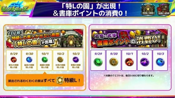 12周年キャンペーン　特Lの園&書庫ポイント消費0