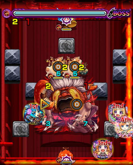 ボス第1ステージ