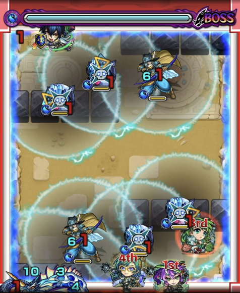 ボス第1ステージ