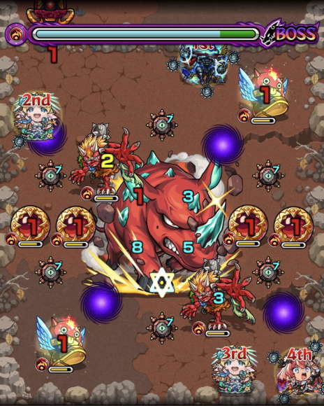 ボス第1ステージ