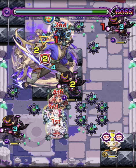 ボス第1ステージ