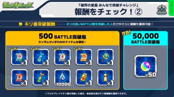 破界の星墓　みんなで突破チャレンジ