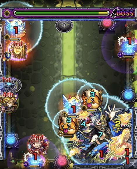 ボス第1ステージ