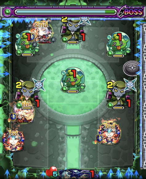 ボス第1ステージ