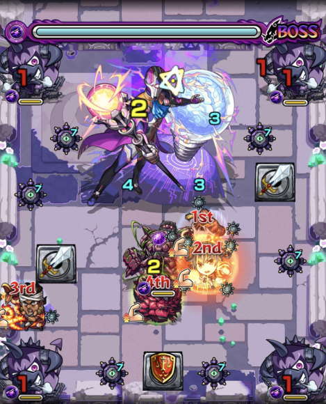 ボス第1ステージ