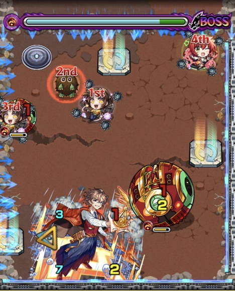 ボス第1ステージ