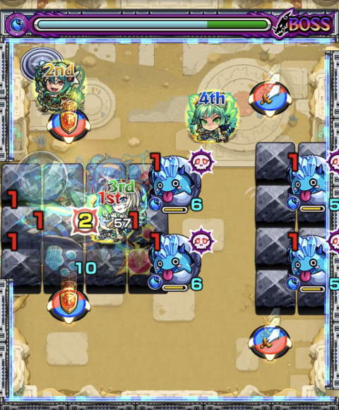 ボス第1ステージ