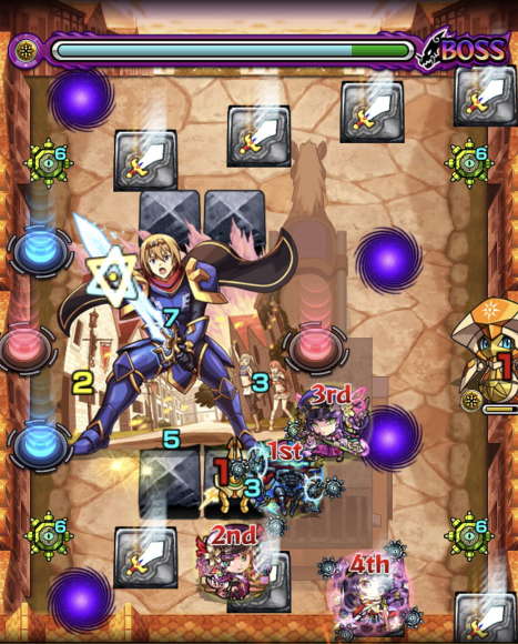 ボス第1ステージ