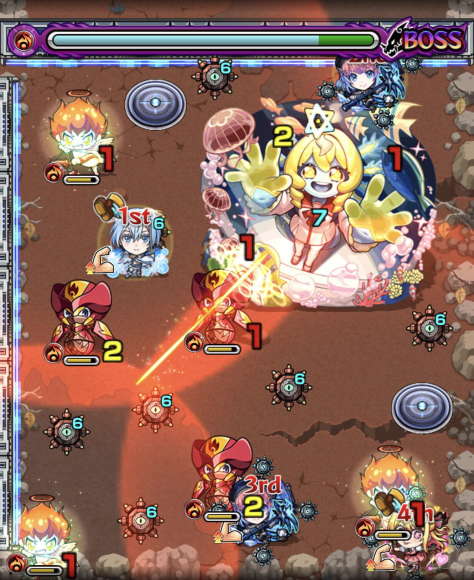 ボス第1ステージ