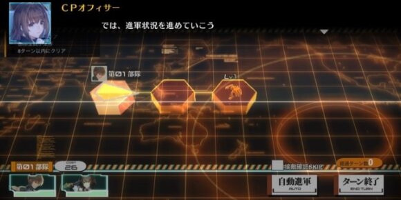 再びチュートリアルを進める