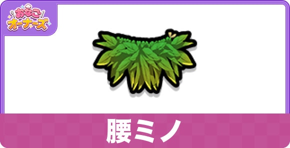 腰ミノ