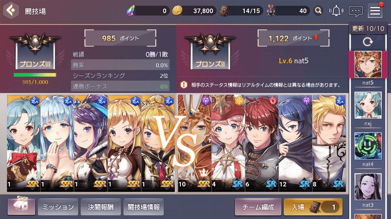 オーバーヒット 闘技場リニューアル記念イベント Overhit アルテマ
