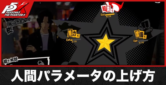 人間パラメータの上げ方