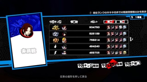 上位ランキング