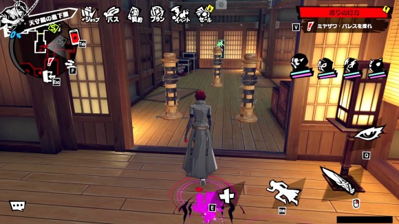 トゲを回避しながら進む