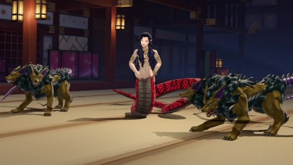 オルトロス＆ラミアと強制戦闘