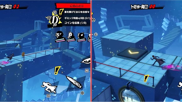 迷宮チャレンジは、ステージ内にあるコインを集めながら出口を目指すコンテンツ