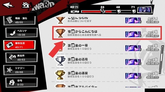 物陰からこんにちはアワード