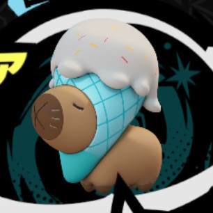 カピバラくんとアイス