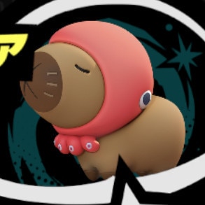 カピバラくんとタコ