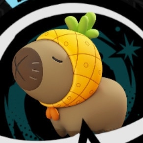 カピバラくんとパイン