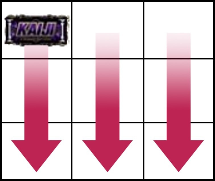 左リール上段にBar図柄を狙う