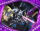 紫枠ラウムウ　ガンダムSEED終了画面