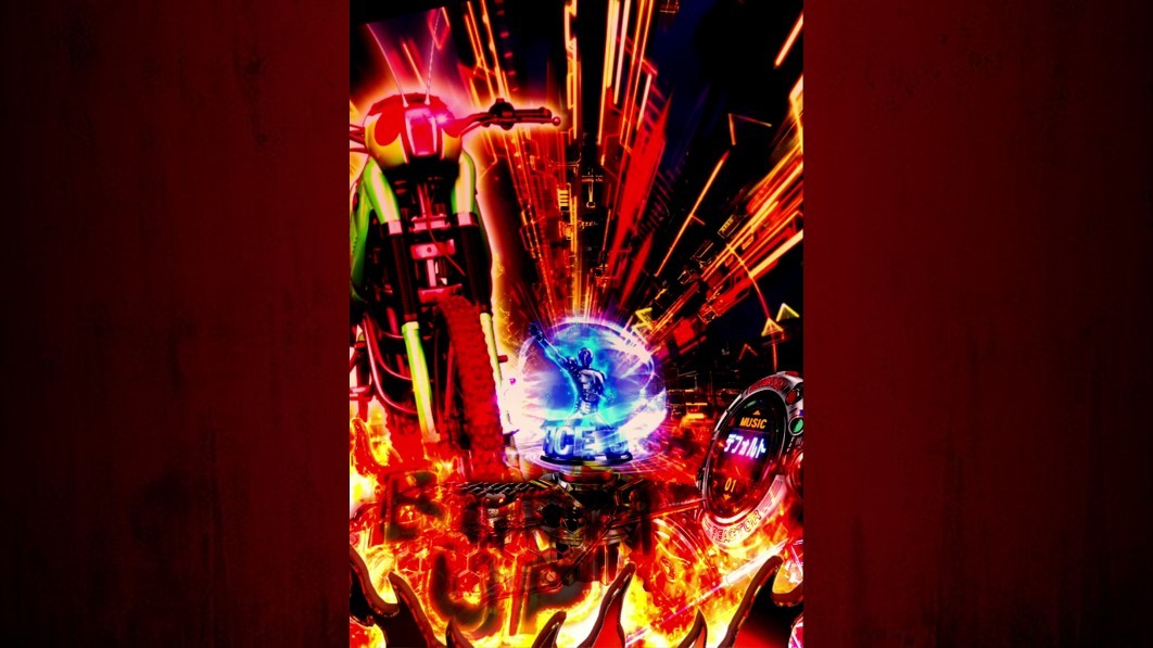 仮面ライダーブラック　ダイナミックスマッシュ保留変化