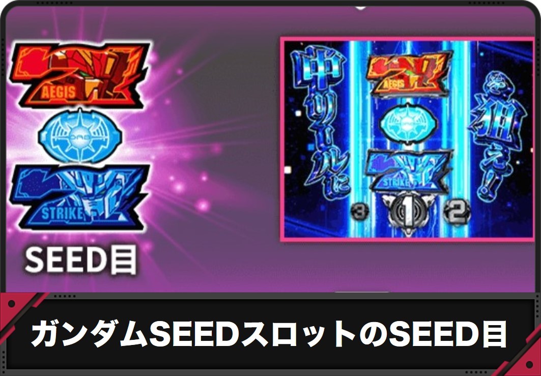 【ガンダムSEED スロット】SEED目