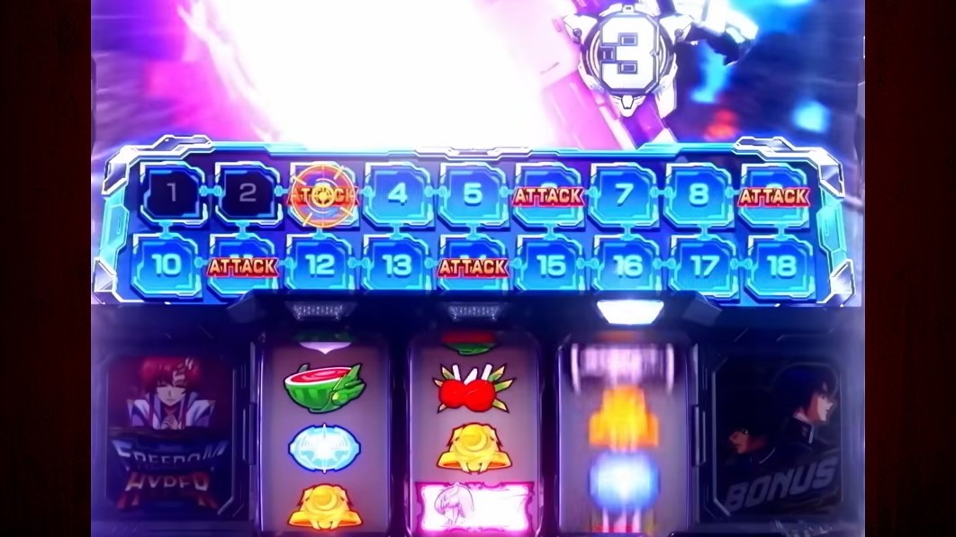 ガンダムSEEDスロット　ストライクアタック(CZ)　ゲーム性