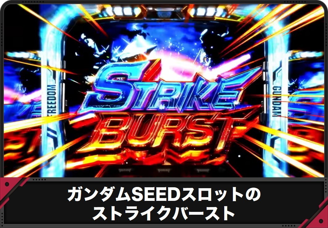 【ガンダムSEED スロット】ストライクバースト