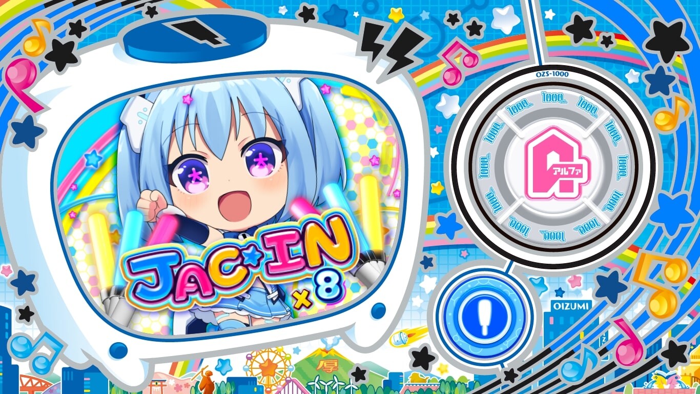1000ちゃんA スロット　推しJACカスタム　1000ちゃん