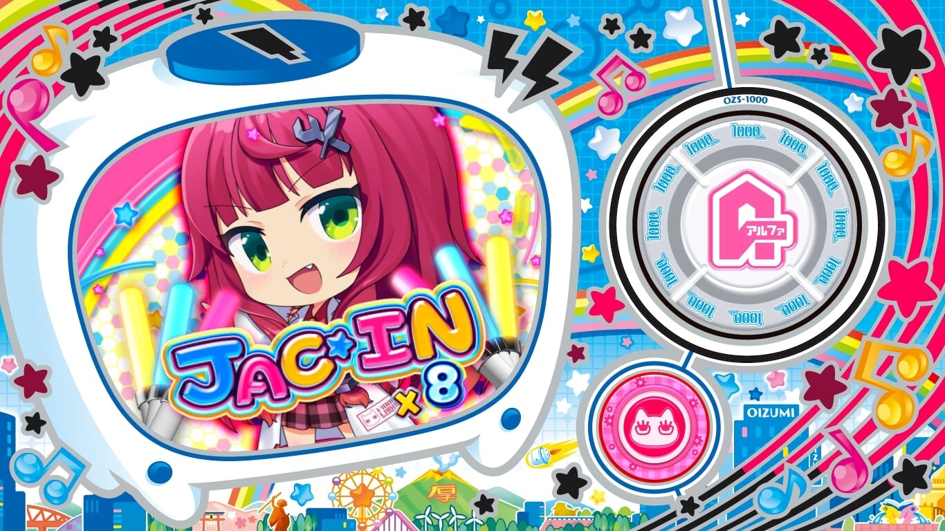 1000ちゃんA スロット　推しJACカスタム　ミリオ