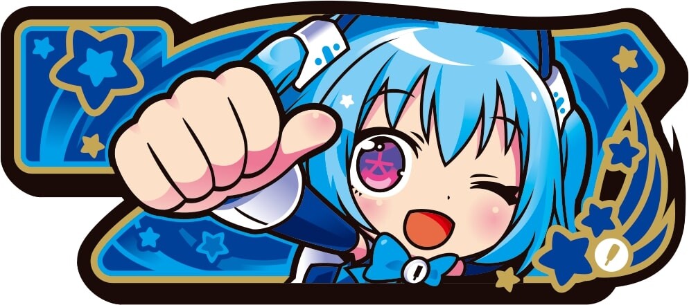 1000ちゃんA スロット　青7図柄