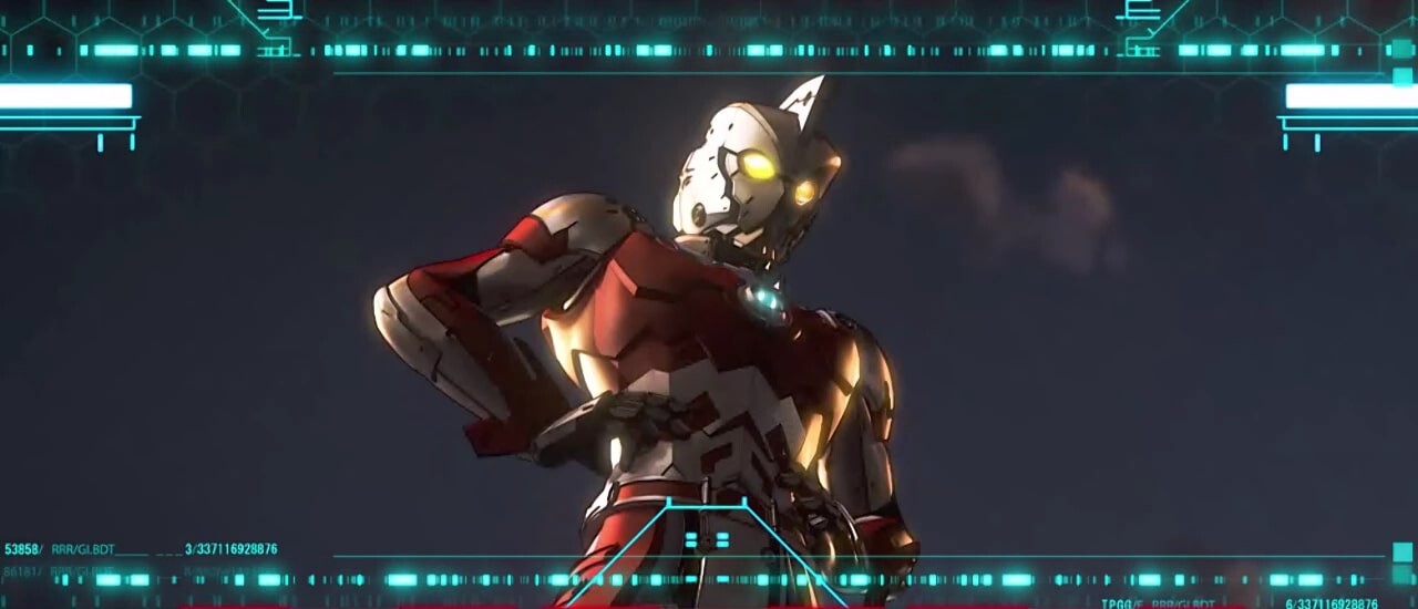 スマスロウルトラマン　終了画面　設定4否定