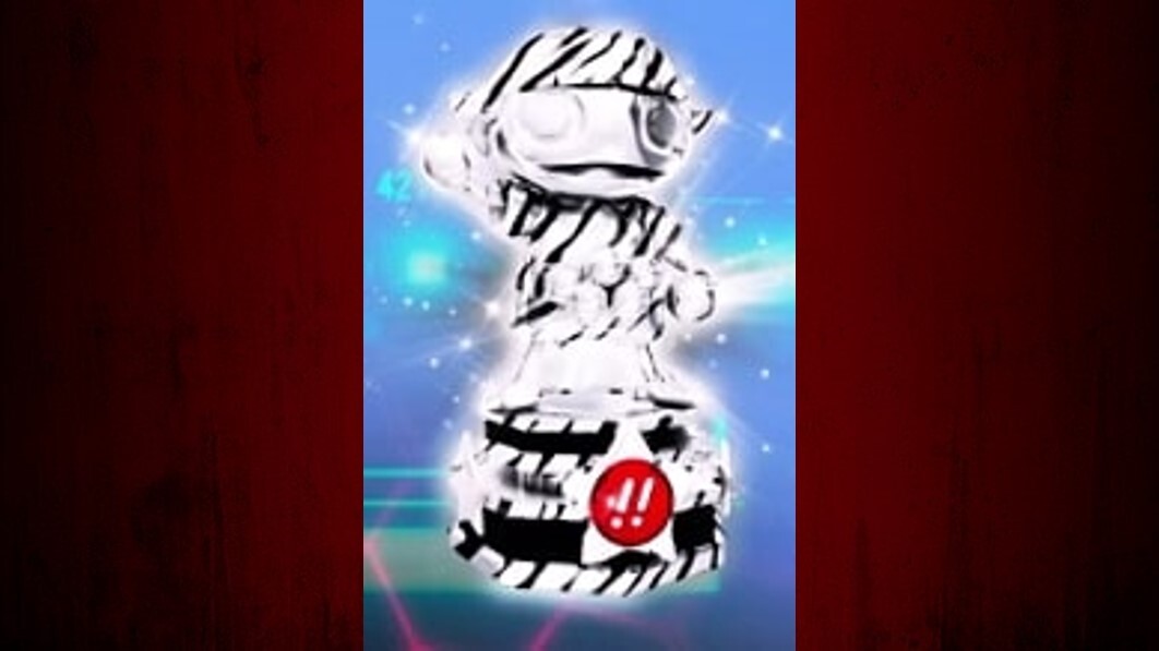 スマスロウルトラマン　終了画面　玉ちゃんトロフィー：ゼブラ