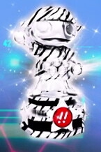 玉ちゃんトロフィー_ゼブラ柄