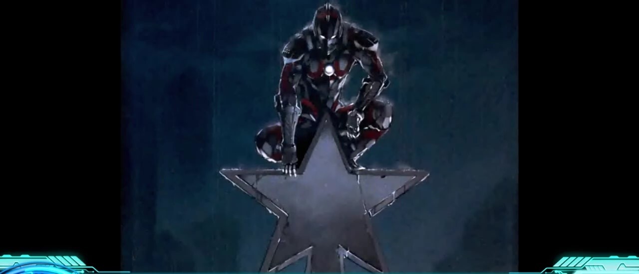 スマスロウルトラマン　アイキャッチ(ステージチェンジ)　超高確滞在中