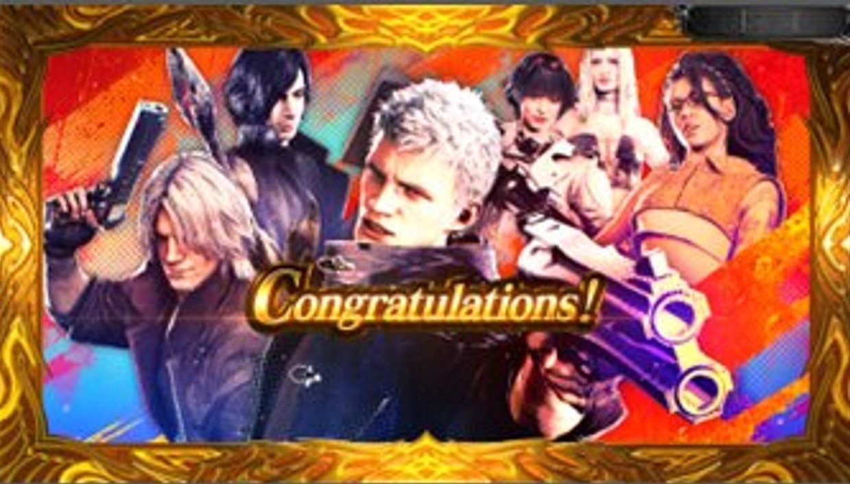 デビルメイクライ5　ボーナス終了画面　設定5以上濃厚