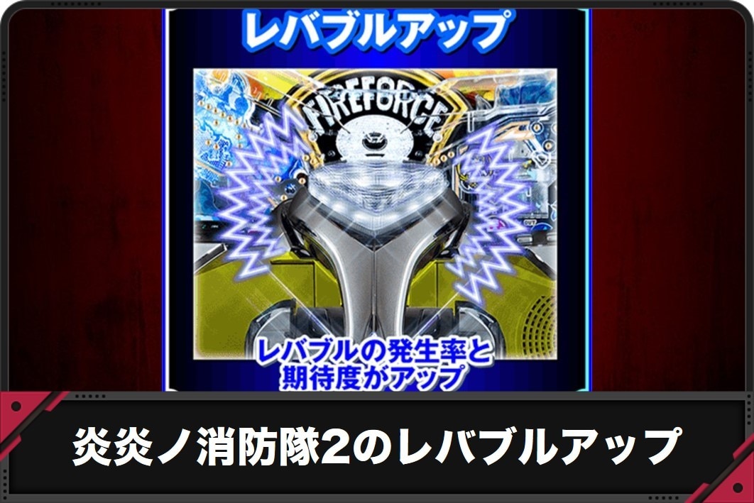 炎炎ノ消防隊2のレバブルアップ