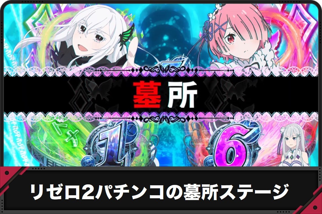 リゼロ2パチンコの墓所ステージ
