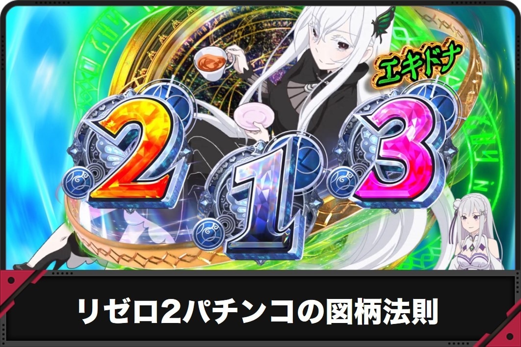 リゼロ2パチンコの図柄法則