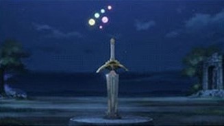 スロット転生したら剣でした　ボーナス終了画面　夜師匠